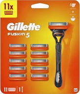Sada holiacich strojčekov Gillette Fusion s 5 + 11 čepieľkami
