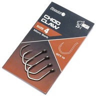 Barbless Nash Chod Claw Carp háčiky, veľkosť 4 Barbless Nash Chod Claw Carp háčiky, veľkosť 4