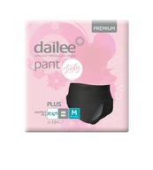 Absorpčné nohavičky Dailee Pants Lady Plus Black M 15