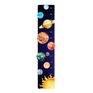 Výšková tabuľka nálepky na stenu pre detského chlapca planéta COSMOS Výšková tabuľka nálepky na stenu pre detského chlapca planéta COSMOS