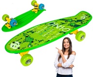 Klasický detský skateboard pre dievčatá