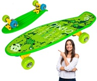 Klasický detský skateboard pre dievčatá Klasický detský skateboard pre dievčatá