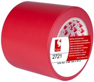 Výstražná označovacia páska 100mm/33m červená