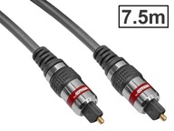 S/PDIF kábel TOSLINK-TOSLINK HQ VITALCO 7,5m S/PDIF kábel TOSLINK-TOSLINK HQ VITALCO 7,5m