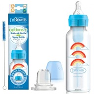 DR BROWN'S OPTIONS Fľaša + náustok 250 ml 6+ DR BROWN'S OPTIONS Fľaša + náustok 250 ml 6+