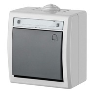 TLAČIDLO HERMETICKÉHO ZVONKU AQUANT IP55 1202-10 TLAČIDLO HERMETICKÉHO ZVONKU AQUANT IP55 1202-10