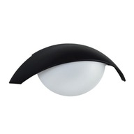 Moderné čierne prisadené nástenné svietidlo TESS