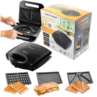 Vaflovač GRIL SENDVIČ 3v1 TURBO 700W + ZDARMA Vaflovač GRIL SENDVIČ 3v1 TURBO 700W + ZDARMA