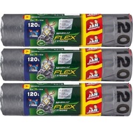 JAN NIEZBĘDNY Magnum Flex Strong SILNÉ VRECKÁ NA ODPADKY s páskou 24x120L JAN NIEZBĘDNY Magnum Flex Strong SILNÉ VRECKÁ NA ODPADKY s páskou 24x120L
