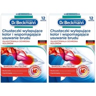 Dr. Beckmann utierky zachytávajúce farbu 24 ks. Dr. Beckmann utierky zachytávajúce farbu 24 ks.