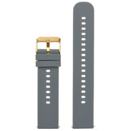Gumený remienok na hodinky U27 - tmavosivý/PLN 18mm Gumený remienok na hodinky U27 - tmavosivý/PLN 18mm