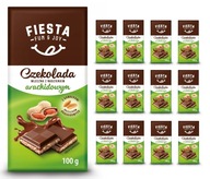 Fiesta čokoláda arašidová 100g x 12 ks. Fiesta čokoláda arašidová 100g x 12 ks.