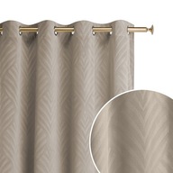 Velúrové závesy pripravené do obývačky s očkami 140x250 Leafly Kolory S Velúrové závesy pripravené do obývačky s očkami 140x250 Leafly Kolory S