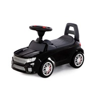 WADER Jeździk SuperCar6 zvuk Pchacz Auto Black WADER Jeździk SuperCar6 zvuk Pchacz Auto Black