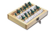 Sada fréz Stalco Wood 12 ks, 6mm rukoväť S-27812 Sada fréz Stalco Wood 12 ks, 6mm rukoväť S-27812