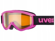 Detské lyžiarske okuliare UVEX Speedy Pro ružové