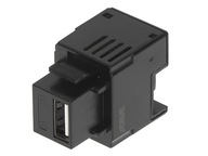 Stabilizovaný zdroj, USB-A nabíjačka 230V/5V-2A KEYSTONE čierna Stabilizovaný zdroj, USB-A nabíjačka 230V/5V-2A KEYSTONE čierna