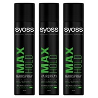 Lak na nechty Syoss Max Hold Strong Hold 300 ml 3 ks Lak na nechty Syoss Max Hold Strong Hold 300 ml 3 ks