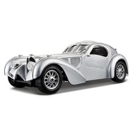 Bugatti Atlantic 1936 124 striebro BBURAGO