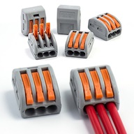RÝCHLOSPOJKA Univerzálny KONEKTOR Cube Elektrické káblové rýchlospojky RÝCHLOSPOJKA Univerzálny KONEKTOR Cube Elektrické káblové rýchlospojky