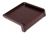 Vonkajší parapet z bronzového oceľového plechu 8017 250mm Vonkajší parapet z bronzového oceľového plechu 8017 250mm