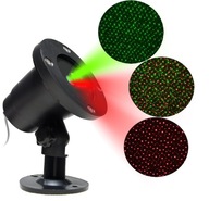 Vianočný dekoračný LED laserový projektor