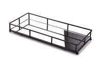Stojan na podnosy 36x16xv5cm Čierny so zrkadlom Lumarko Stojan na podnosy 36x16xv5cm Čierny so zrkadlom Lumarko