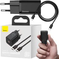 Baseus Super Si 1C USB-C NABÍJAČKA 25W PD + kábel USB-C / USB-C 1m Baseus Super Si 1C USB-C NABÍJAČKA 25W PD + kábel USB-C / USB-C 1m