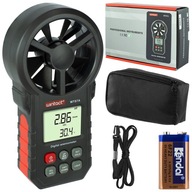 ANEMOMETER ANEMOMETER MERAČ TEPLOTY VETRA LCD LED