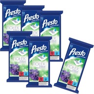 6 x PRESTO Vlhčené obrúsky Violet univerzálne 6 x PRESTO Vlhčené obrúsky Violet univerzálne