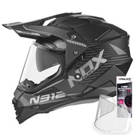 NOX N312 PREDLŽOVACIA MOTOCYKLICKÁ PRILBA CROSS+ PINLOCK L NOX N312 PREDLŽOVACIA MOTOCYKLICKÁ PRILBA CROSS+ PINLOCK L