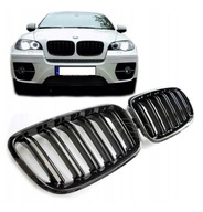 Ľadvinový gril BMW X5 X6 E70 E71 lesklý čierny Ľadvinový gril BMW X5 X6 E70 E71 lesklý čierny