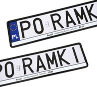 Rámy platní AUDI RS WHITE S2 S3 S4 S5 S6 S8 Q3 Q5 Q7 A4 Rámy platní AUDI RS WHITE S2 S3 S4 S5 S6 S8 Q3 Q5 Q7 A4