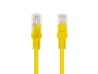 Patchcord Lanberg UTP kat.5e 20m žltý Patchcord Lanberg UTP kat.5e 20m žltý