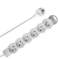 Legrand 50061 - Biela predlžovačka, 6 zásuviek, 1,5 m Legrand 50061 - Biela predlžovačka, 6 zásuviek, 1,5 m