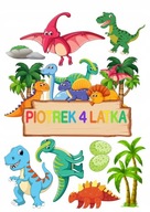 Potlač cukrovej pasty na tortu Sada DINOSAUR, NÁVOD Potlač cukrovej pasty na tortu Sada DINOSAUR, NÁVOD