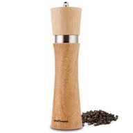 Bambusový mlynček na korenie, korenie, soľ, 21 cm ACER Bambusový mlynček na korenie, korenie, soľ, 21 cm ACER