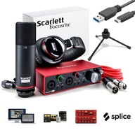 Focusrite Scarlett 2i2 Studio XXL 3Gen + stojan