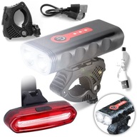 SÚPRAVA BIKE LAMPY NA BICYKEL LED PREDNÁ 1800 LUMENOV SILNÁ ZADNÁ SÚPRAVA BIKE LAMPY NA BICYKEL LED PREDNÁ 1800 LUMENOV SILNÁ ZADNÁ