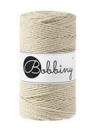 Bobbiny Macrame šnúra 3mm 100m 3vrstvá béžová Bobbiny Macrame šnúra 3mm 100m 3vrstvá béžová