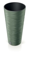 Kvetináč FURU SLIM s vložkou 30cm Zemitá zelená Kvetináč FURU SLIM s vložkou 30cm Zemitá zelená