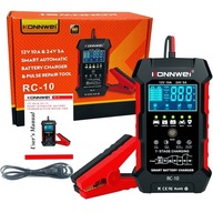 INTELIGENTNÝ USMERŇOVAČ 5A/10A 12V/24V AUTOMATICKÝ ELEKTRONICKÝ DIGITÁL INTELIGENTNÝ USMERŇOVAČ 5A/10A 12V/24V AUTOMATICKÝ ELEKTRONICKÝ DIGITÁL