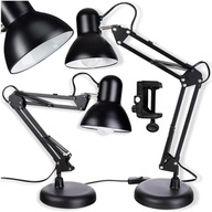 LAMPA NA KRESLENIE Stojan na stolovú dosku ŠKOLSKÝ STOL LED E27 LAMPA NA KRESLENIE Stojan na stolovú dosku ŠKOLSKÝ STOL LED E27