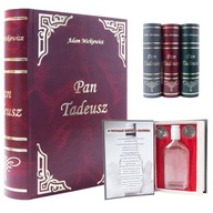 ALKOHOL KNIHA DARČEK TADEUSZ + SKLENENÁ FĽAŠA PRSÍ 350ml ALKOHOL KNIHA DARČEK TADEUSZ + SKLENENÁ FĽAŠA PRSÍ 350ml