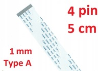 Flex páska FPC FFC VW-1 AWM 20624 80C 60V 5cm 4pin Flex páska FPC FFC VW-1 AWM 20624 80C 60V 5cm 4pin