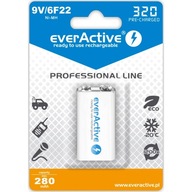 Batéria EVERACTIVE Professional Line 9V/HR22/ Batéria EVERACTIVE Professional Line 9V/HR22/