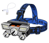 HLAVNÉ SVETLO HLAVOVÉ SVETLO 9 x LED XPE USB NABÍJACIE 4 REŽIMY HLAVNÉ SVETLO HLAVOVÉ SVETLO 9 x LED XPE USB NABÍJACIE 4 REŽIMY