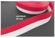 Stuha vlajka POLAND KOTYLION 10 metrov široká 20 mm Stuha vlajka POLAND KOTYLION 10 metrov široká 20 mm