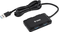 Hub 4-portový rozbočovač USB3.0 YENKEE 5Gb/s RÝCHLE Hub 4-portový rozbočovač USB3.0 YENKEE 5Gb/s RÝCHLE