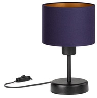 Stolná lampa LOFT NIGHT mini LAMPSHADE, tmavomodrá a zlatá Stolná lampa LOFT NIGHT mini LAMPSHADE, tmavomodrá a zlatá